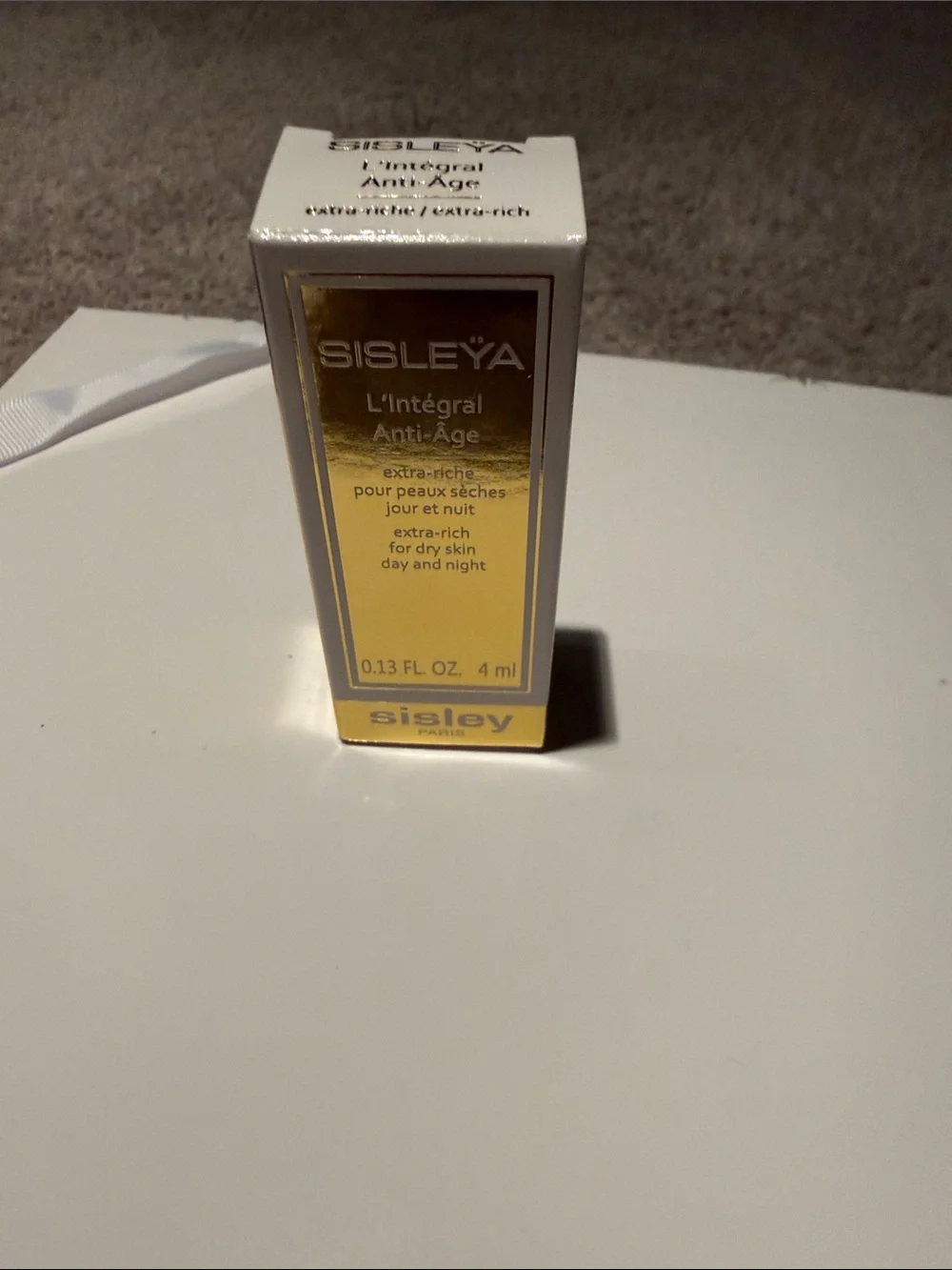 Sisley-Paris Skincare Gift Set with Gold and White Accents